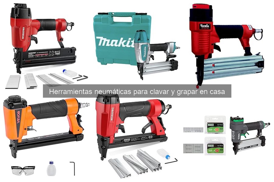 Cómo usar una grapadora neumática con seguridad en casa