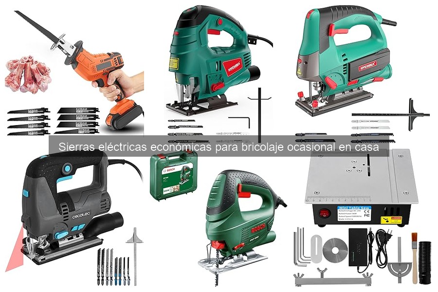 Cómo usar una sierra eléctrica económica: Guía práctica