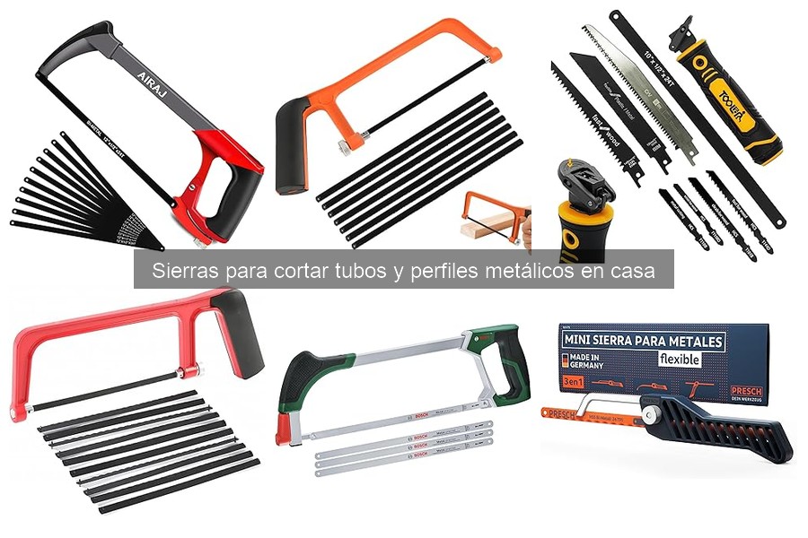 Cómo usar una sierra para cortar tubos metálicos en casa