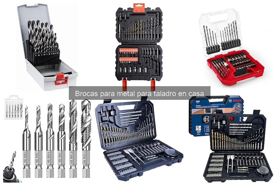 Cómo utilizar brocas para metal en tu taladro correctamente