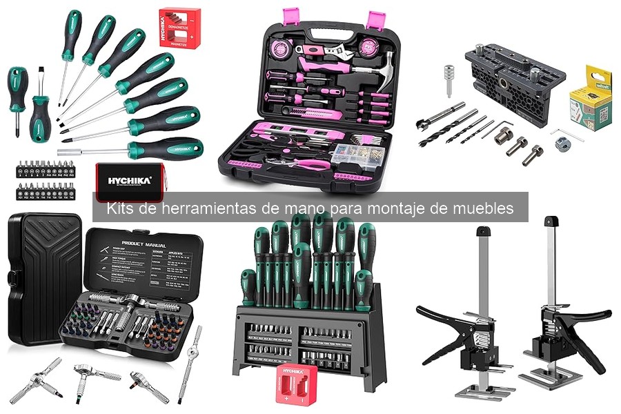 Cómo Utilizar un Kit de Herramientas de Mano para Montar Muebles