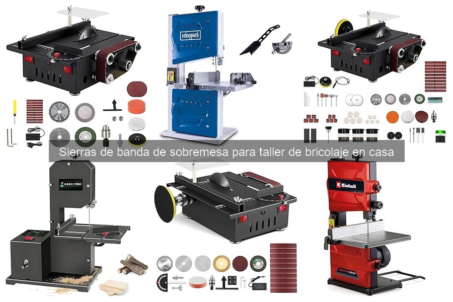Cómo utilizar una sierra de banda de sobremesa de forma segura