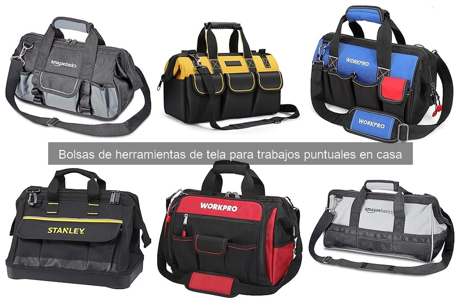 Comparativa: Bolsas de herramientas de tela vs plástico