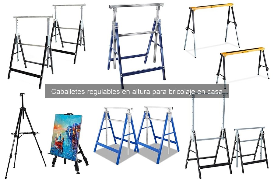 Comparativa: Caballetes Regulables vs Fijos para Bricolaje
