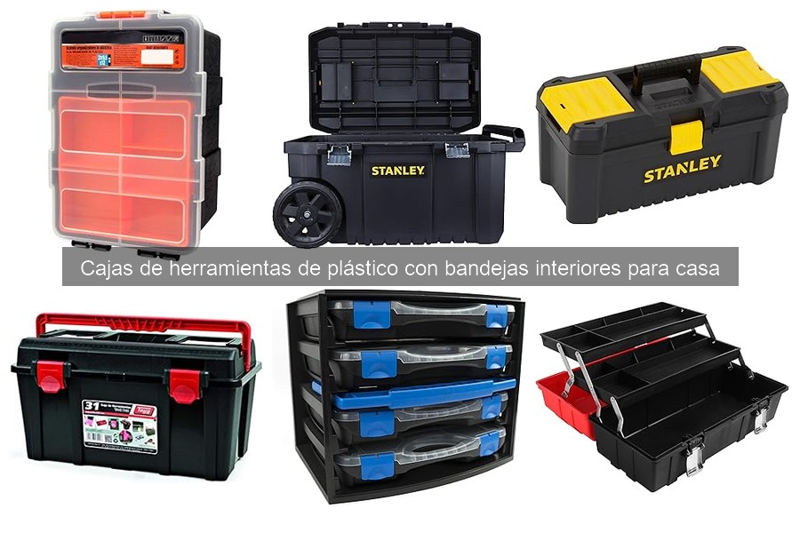 Comparativa: Cajas de herramientas de plástico vs metálicas