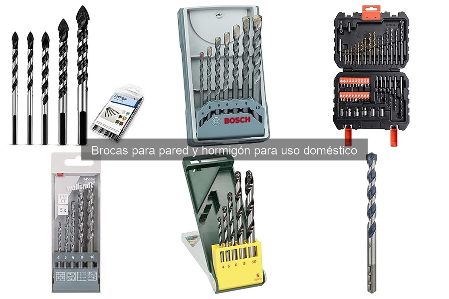 Comparativa de brocas para pared y hormigón: Fischer vs Bosch vs S&R