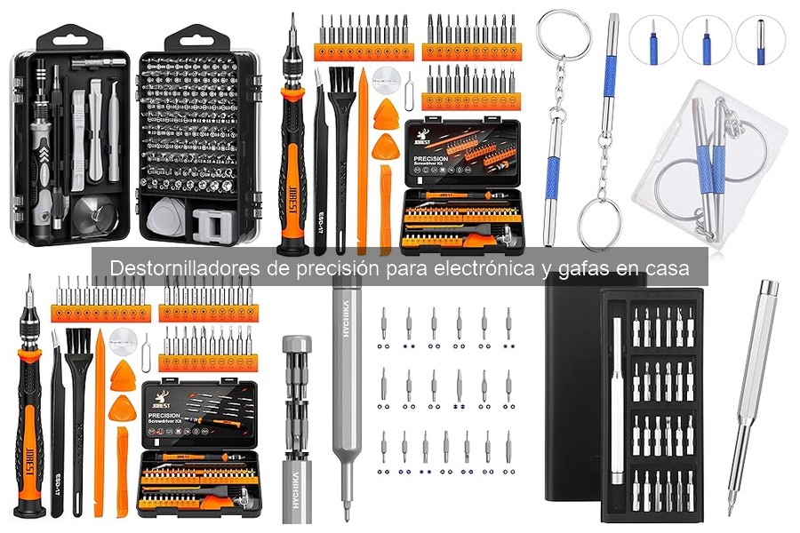 Comparativa de Destornilladores de Precisión para Electrónica