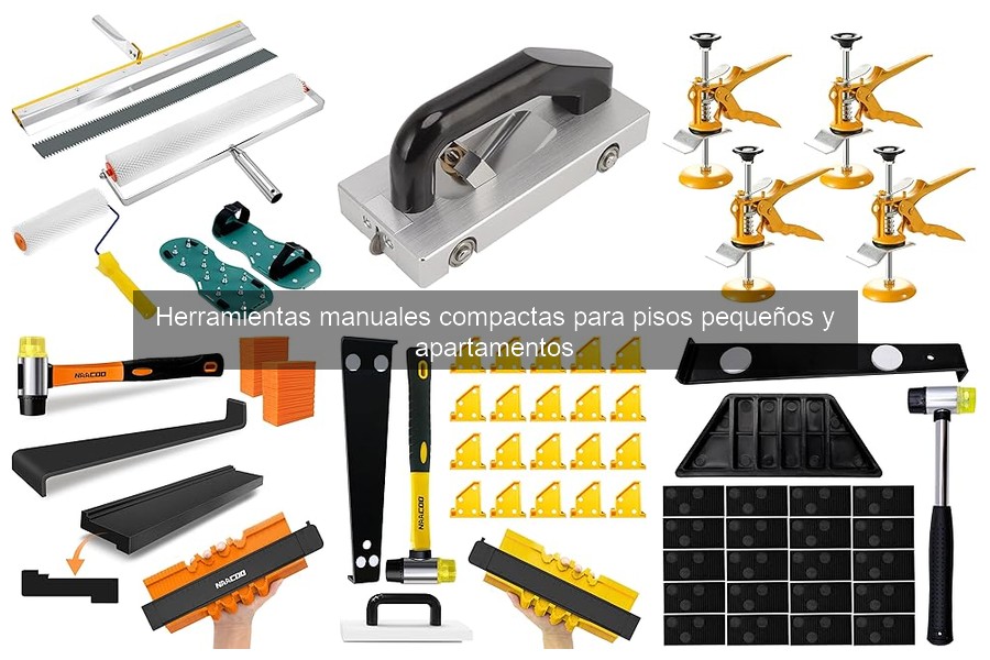 Comparativa de Herramientas Manuales Compactas para Pisos