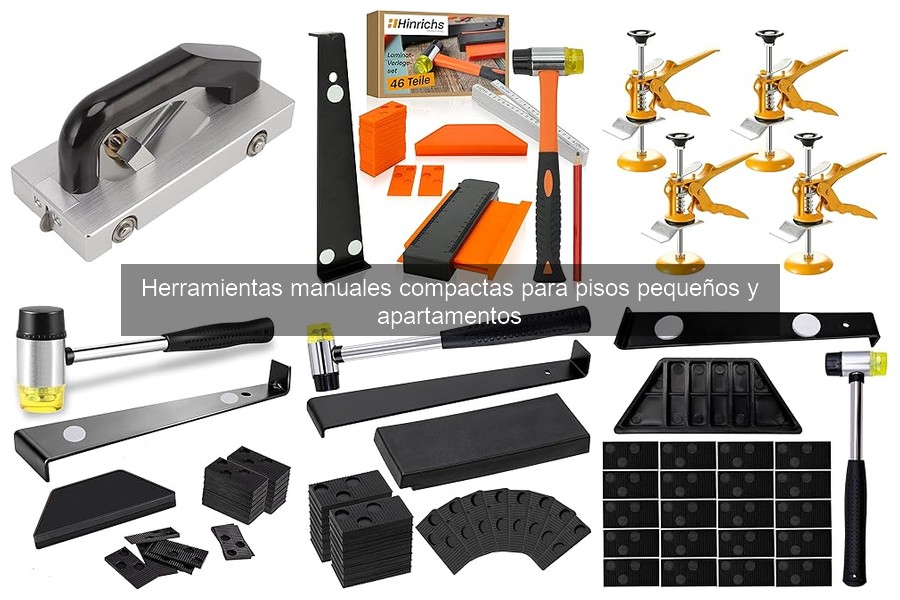 Comparativa de herramientas manuales y eléctricas para espacios pequeños