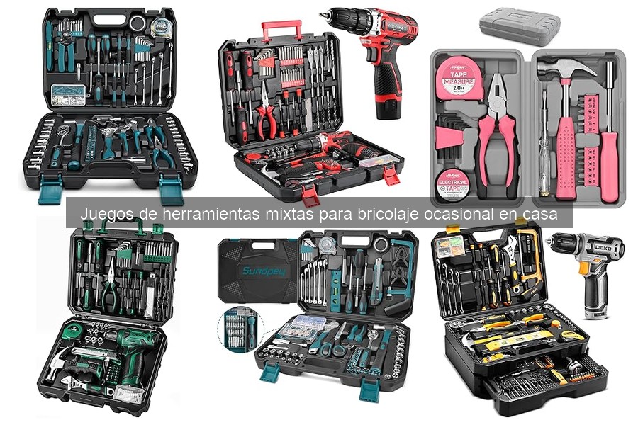 Comparativa de Juegos de Herramientas Mixtas para Bricolaje