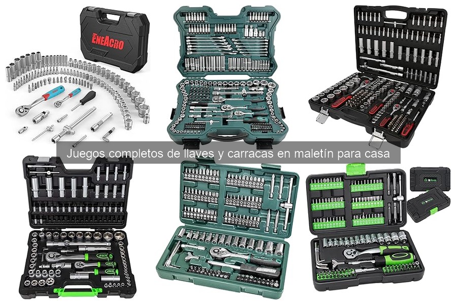 Comparativa de juegos de llaves y carracas para bricolaje