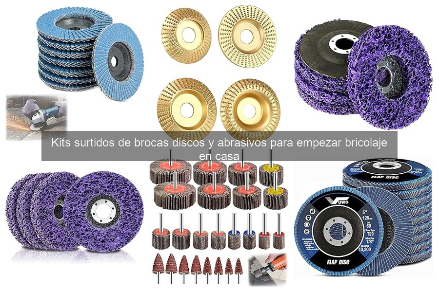 Comparativa de Kits de Brocas y Abrasivos: Mejores Marcas