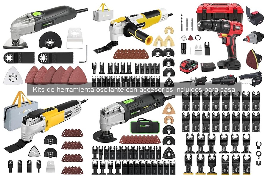Comparativa de Kits de Herramientas Oscilantes para Casa