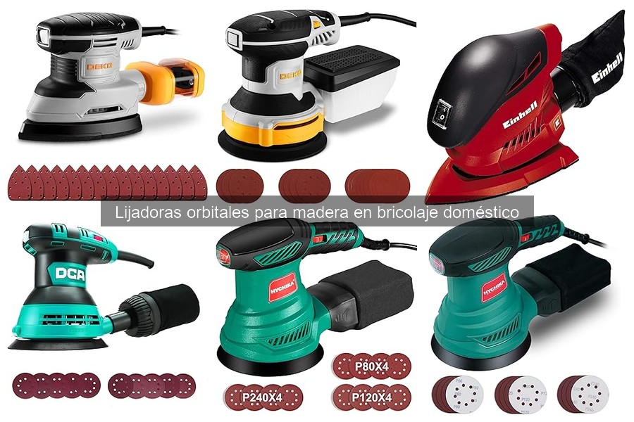 Comparativa de Lijadoras Orbitale DEKOPRO y Enventor