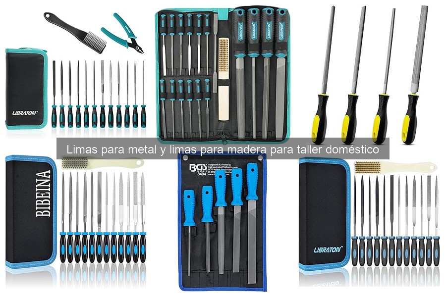 Comparativa de limas para metal y madera: mejores marcas