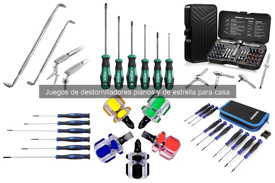 Comparativa de los Mejores Juegos de Destornilladores para Casa