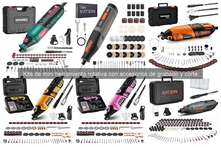 Comparativa de los Mejores Kits de Mini Herramienta Rotativa
