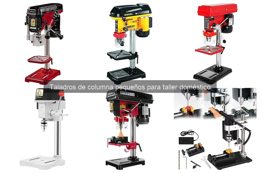 Comparativa de los Mejores Taladros de Columna Pequeños