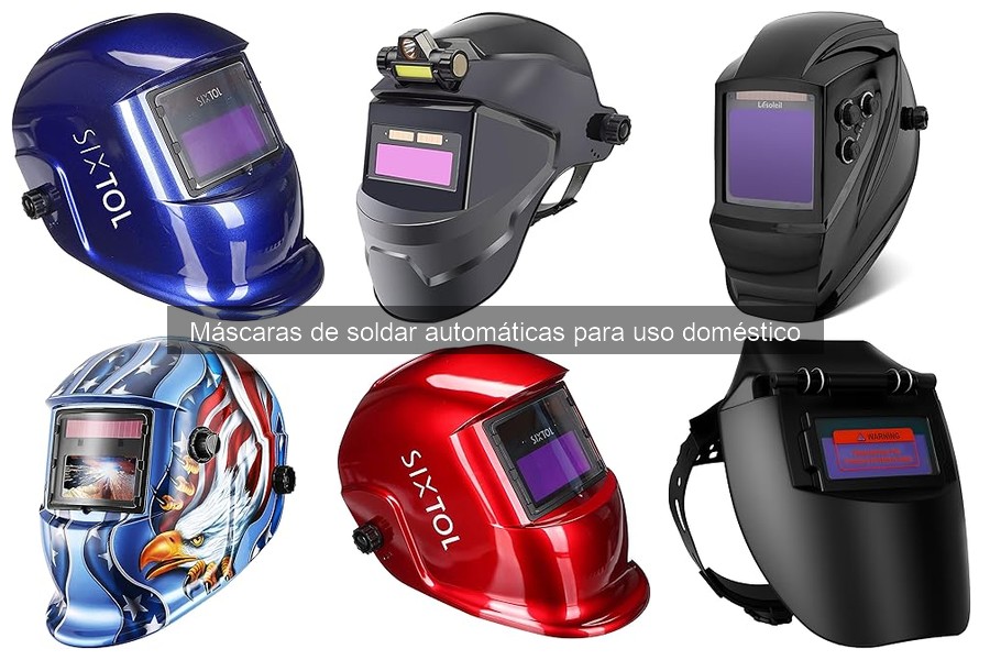 ** Comparativa de Máscaras de Soldar Automáticas para Uso Doméstico