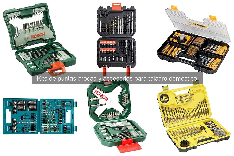 Comparativa de materiales de brocas y puntas para taladro