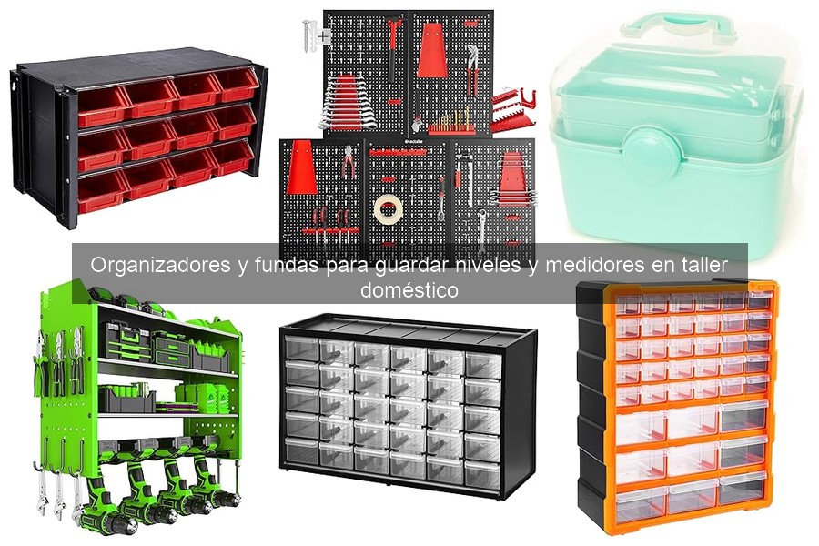 Comparativa de materiales para organizadores de niveles y medidores