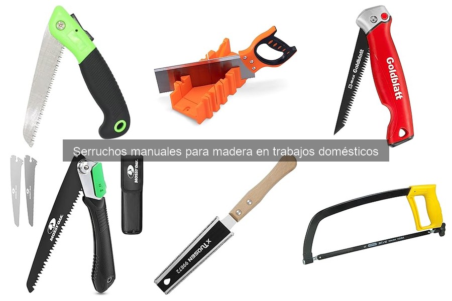 Comparativa de Mejores Serruchos Manuales para Madera