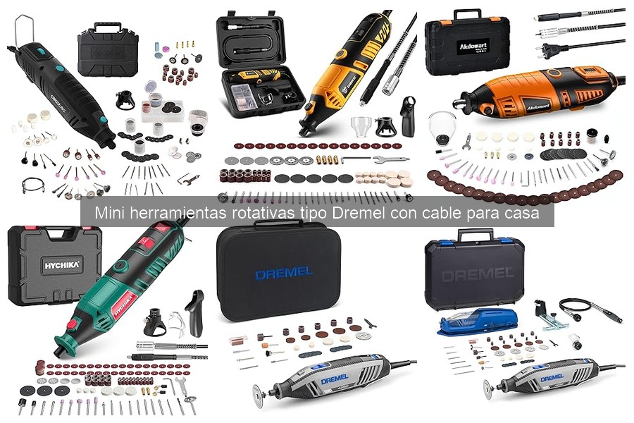Comparativa de Mini Herramientas Rotativas: Dremel vs Cecotec