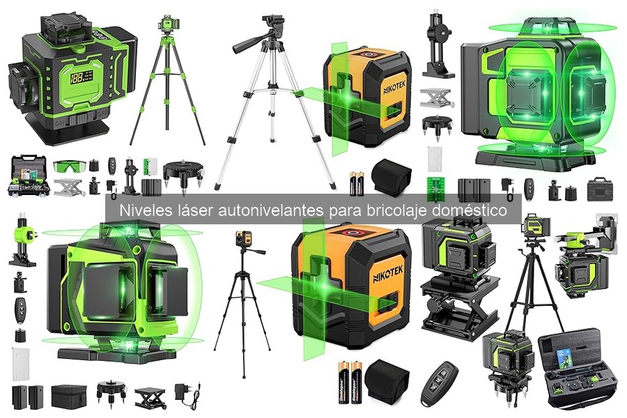 Comparativa de Niveles Láser Autonivelantes para Bricolaje