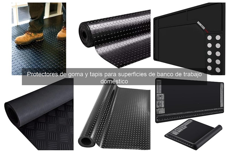Comparativa de Protectores de Goma para Banco de Trabajo