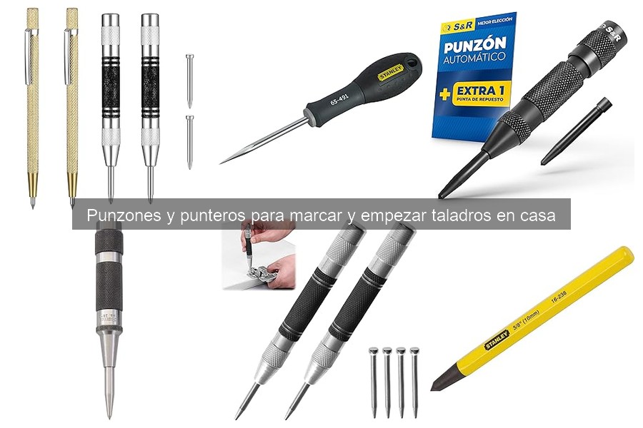 Comparativa de punzones y punteros: marcas y características