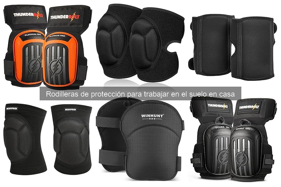 Comparativa de rodilleras de protección para trabajar en casa