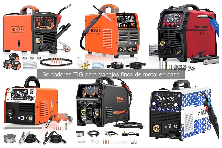 Comparativa de Soldadores TIG para Principiantes y Expertos