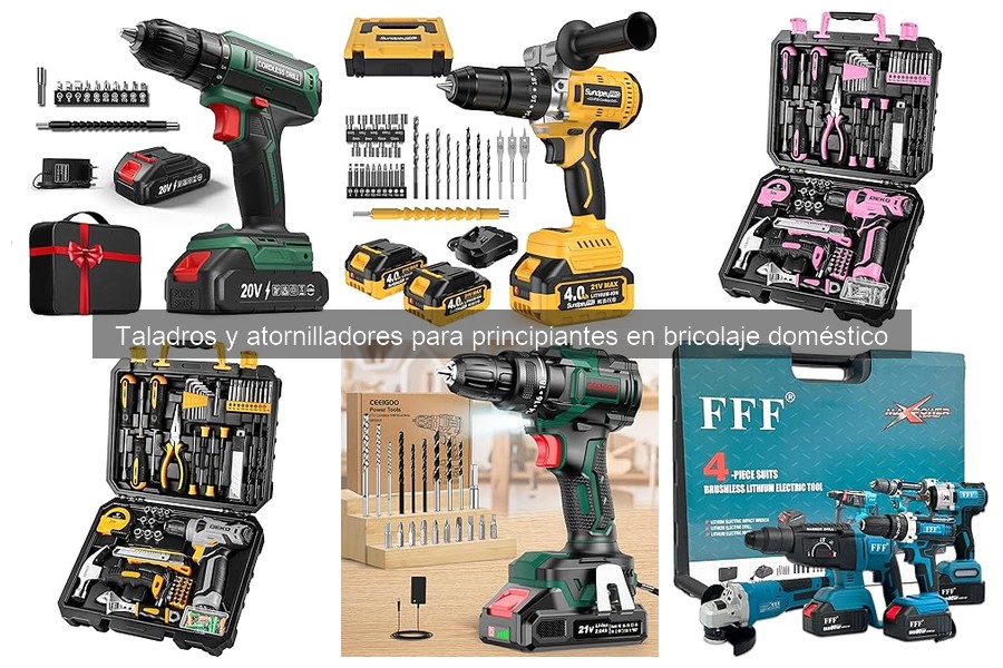 Comparativa de Taladros para Principiantes en Bricolaje