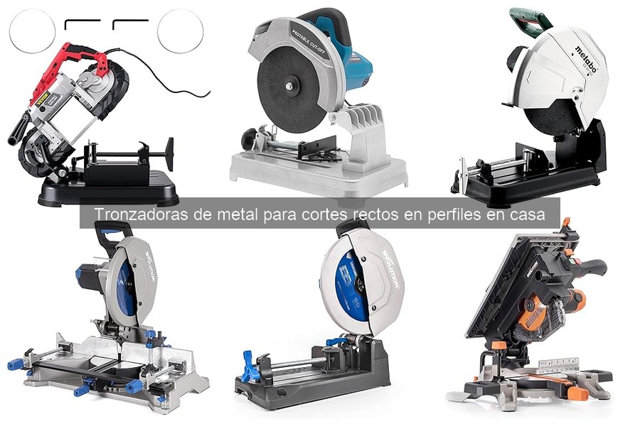 Comparativa de Tronzadoras de Metal y Sierras de Cinta
