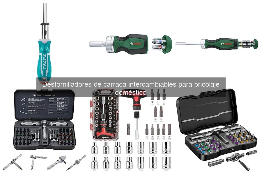 Comparativa: Destornilladores de Carraca vs Fijos para Bricolaje