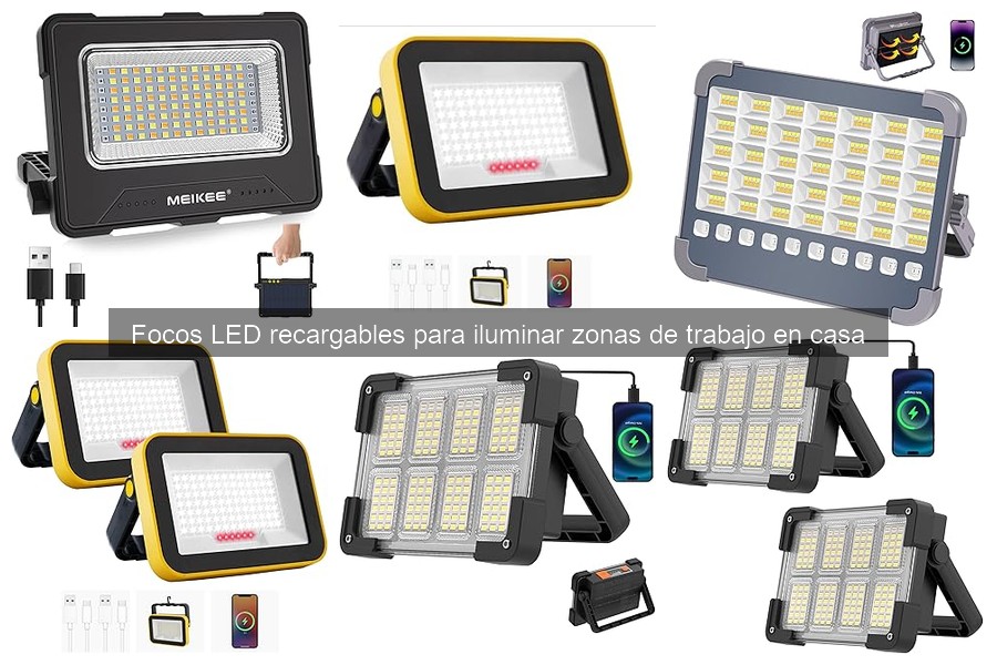 Comparativa Focos LED Recargables vs Tradicionales