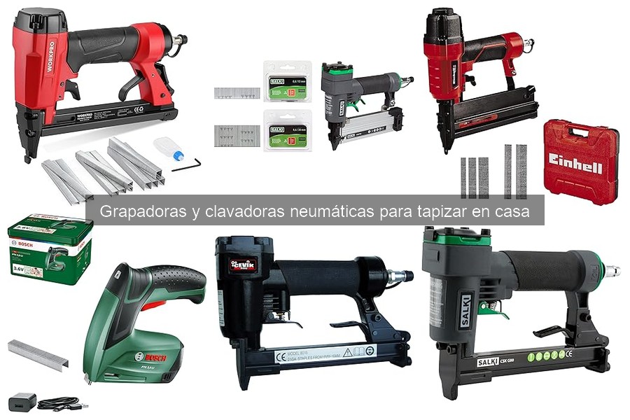 Comparativa: Grapadoras neumáticas vs eléctricas para tapizar