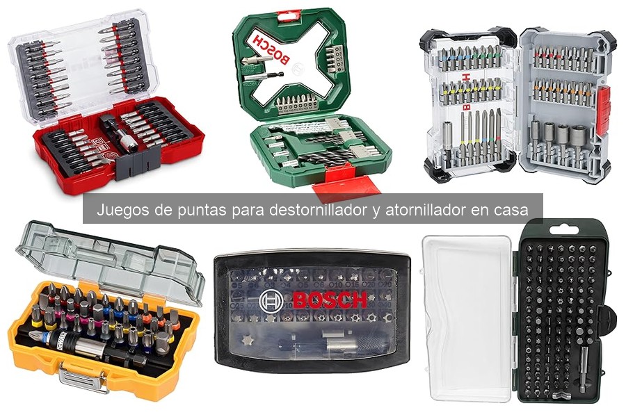 ** Comparativa juegos de puntas para destornillador 2023