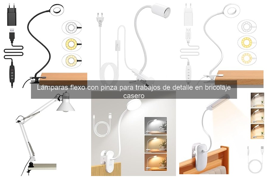 Comparativa: Lámparas Flexo LED vs Halógenas para Bricolaje