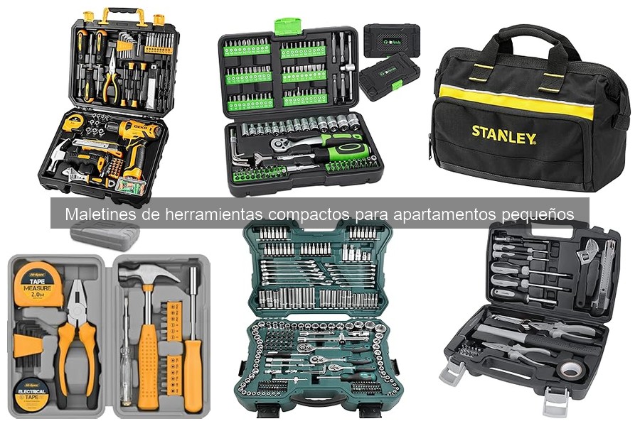 Comparativa maletines de herramientas compactos vs kits