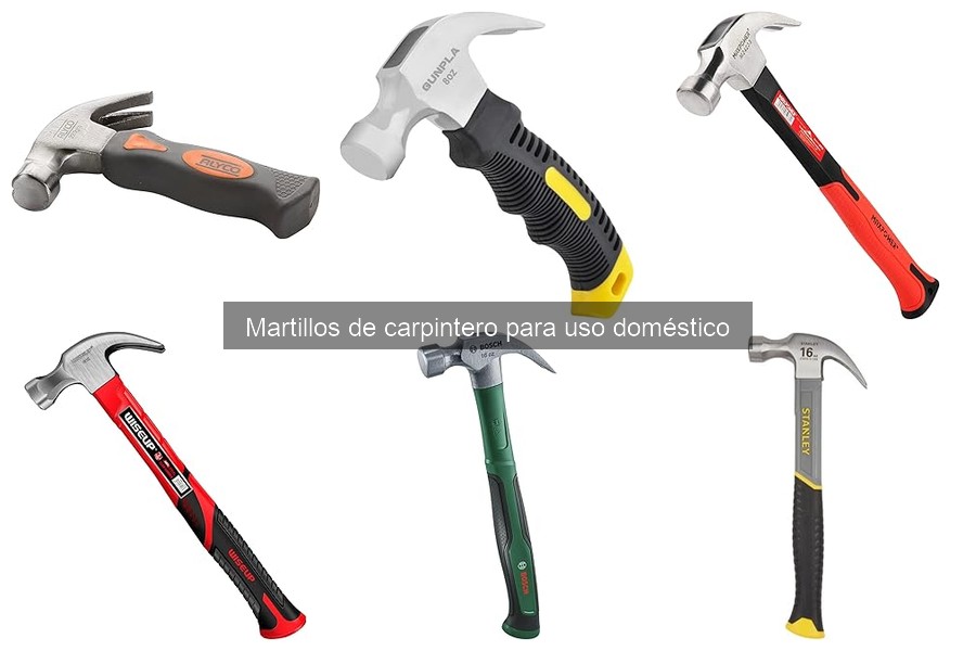 Comparativa: Martillo de carpintero vs. otras herramientas de golpeo