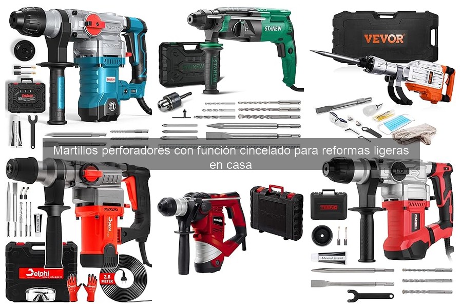 Comparativa: Martillo Perforador vs Taladro Percutor