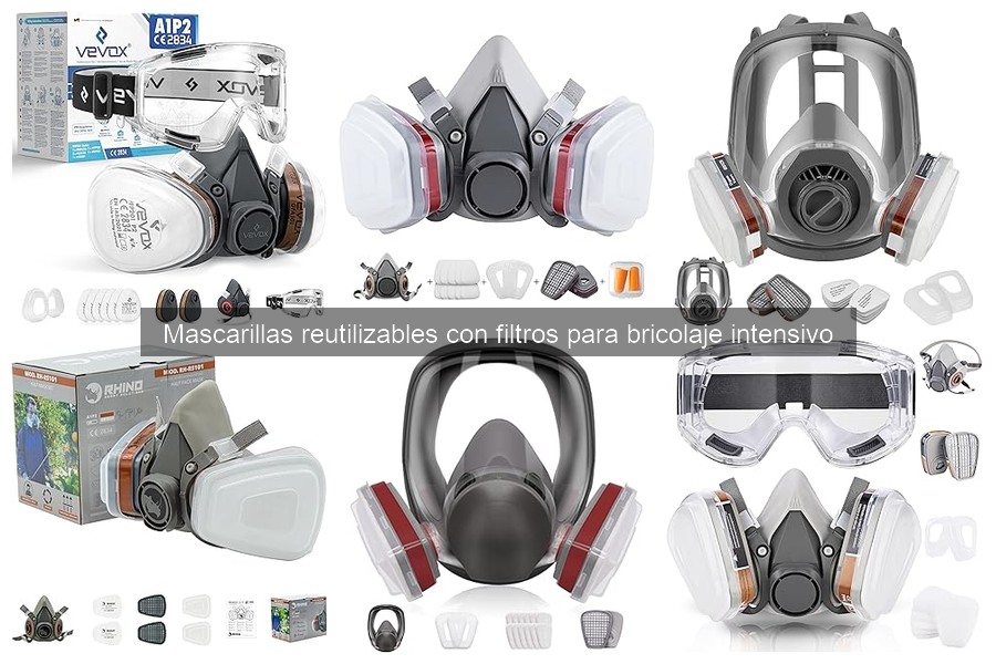 Comparativa: Mascarillas Reutilizables vs Desechables para Bricolaje