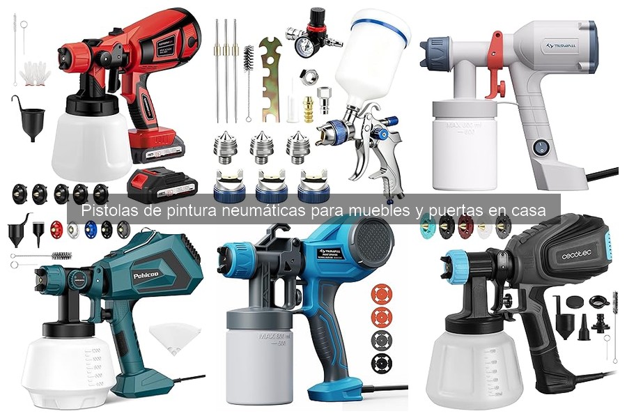 Comparativa: Pistolas de pintura neumáticas vs. eléctricas