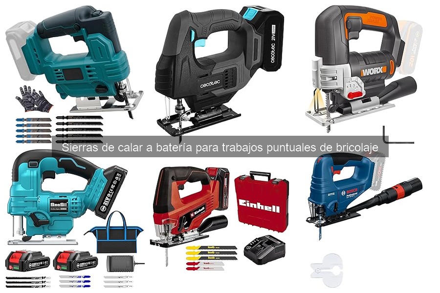 Comparativa: Sierras de Calar a Batería vs Eléctricas