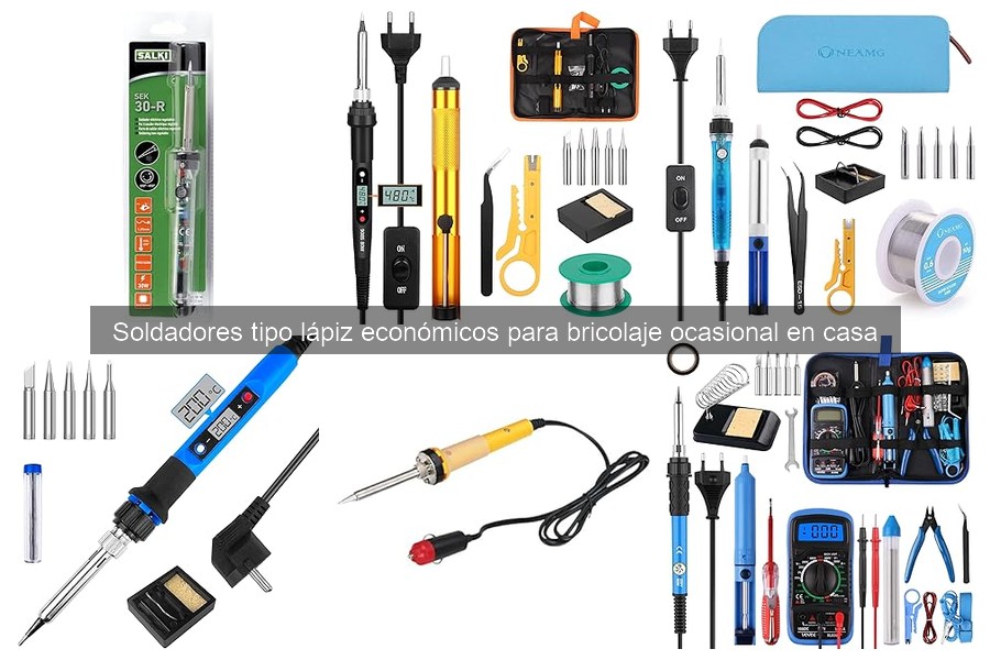 Comparativa: Soldadores tipo lápiz vs. de gas para bricolaje