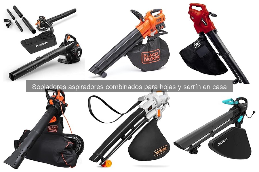 Comparativa: Sopladores, Aspiradores y Combinados para Jardín