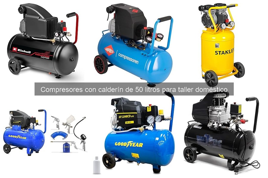 Compresor con Calderín de 50 Litros: ¿Qué es y para qué sirve?