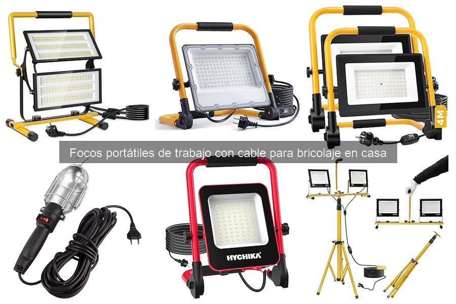 Consejos de mantenimiento para focos portátiles de trabajo