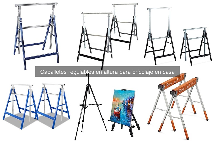 Consejos para asegurar la estabilidad de caballetes regulables